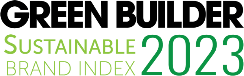 Green Builder sustainable brand index 2023.